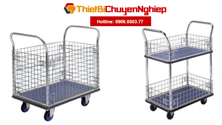 XE ĐẨY CÓ LƯỚI BẢO VỆ